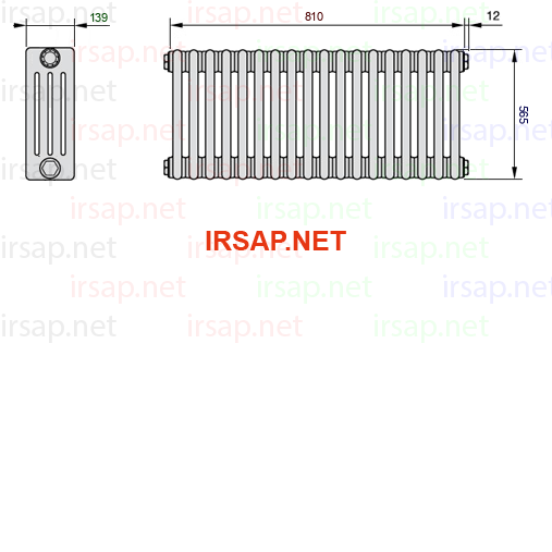 Радиатор IRSAP Tesi 40565/18 T23 CL 01